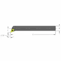 ULTRA-DEX USA Indexable Boring Bar: S08M SDQCR2 (MPN 957-000-287)