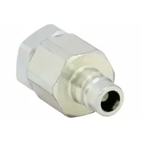 SNAP-TITE Hydraulic Quick Connect Hose Coupling: 1/4 in, Steel, 14.38 lpm Max. Flow Rate (MPN VHN4-4FV)