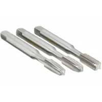 CHICAGO-LATROBE Tap Kit: #8-32 UNC, H3 / 2B, 4 Flute, LH, High Speed Steel (MPN 341912)