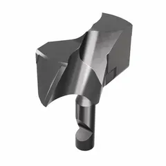 Exchangeable tip for modular drill bits, type TDMX, with a diameter of 25.00 mm. Designed for high-performance drilling in metalworking and machining applications, providing precise cutting geometry and wear resistance for consistent hole quality.