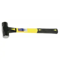 Steel Engineering Hammer: Fiberglass Handle, 2 lb Head Wt, 1 1/2 in Dia, 16 in Overall Lg (MPN 5120-01-598-5648)