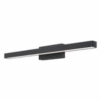 Decorative Vanity: Black, 1,200 lm, 2700K/3000K/3500K/4000K/5000K, 25 W, 120 to 277V AC, Dimmable (MPN BRCV2403LAJUDBK)