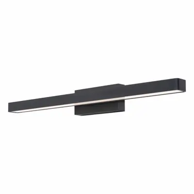 AFX Decorative Vanity: Black, 1,200 lm, 2700K/3000K/3500K/4000K/5000K, 25 W - Brock Vanity Lights