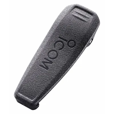 ICOM Belt Clip: Fits Icom, For ICF27SR/ICF3002/ICF4002 PMR/ICT70E, Polycarbonate - ICOM-Compatible Carrying Accessories
