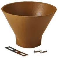 JAY R. SMITH MFG. CO Sanitary Drain: 6 in Overall Wd, 4 1/4 in Overall Ht, Cast Iron, Duco Coated (MPN 3581)