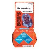BEN'S Outdoor Head Net: Prevents Mosquitoes, Nylon Mesh, Brown, Fits Head Over, Under-Arm Strap (MPN 0006-7201)
