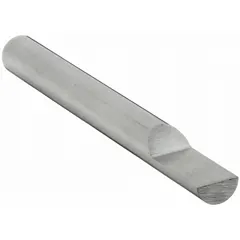 This single-end carbide engraving tool blank is made from carbide grade 710. It has a 3/16" diameter, 1/2" split length, and 2-1/2" overall length. Used for precision engraving, marking, and light machining on metals, plastics, and composites.