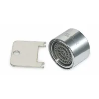 SLOAN Outlet: 1.5 gpm Flow Rate, Laminar Flow Outlet, Metal, Chrome Finish, Female (MPN ETF-1028-A)