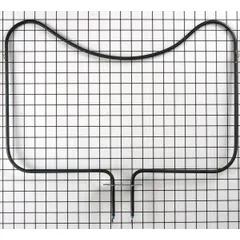 OEM replacement bake element for electric ovens. Provides heat for baking and roasting. Consult oven service manual for voltage and wattage specifications.