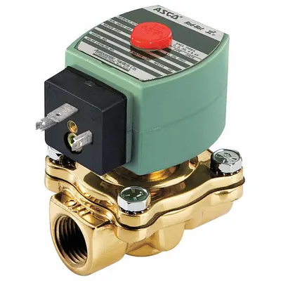 REDHAT Solenoid Valve: 2-Way, Normally Closed, 1/2 in Pipe Size, 24V AC, High Flow - 2-Way/2-Position, Normally Closed Solenoid Valves