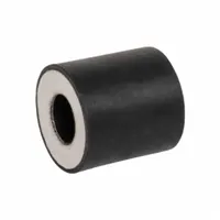 JW WINCO Reinforced Through-Hole Rubber Bumper: Cylindrical, Natural Rubber, No Thread Thread Size (MPN 451-100-25-22-D-55)
