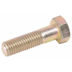 This stainless steel bolt is designed for use with NDP Series diaphragm pumps, including model NDP-40BFS. It serves as a replacement or assembly fastener in industrial equipment, offering corrosion resistance in demanding environments.
