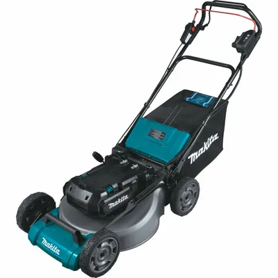 MAKITA Battery-Powered Lawn Mower: Self-Propelled, 21 in Cutting Wd, Variable Speed Settings - Battery-Powered Lawn Mowers