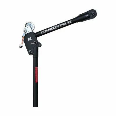 OZ LIFTING PRODUCTS Davit Crane: Composite, Manual, 1,200 lb Max. Load Capacity - Lightweight Composite Davit Cranes