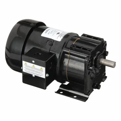 Dayton Gearmotor: Parallel, Single Output Shaft, Split-Phase, TEFC, 40 RPM - Parallel Shaft AC Gearmotors