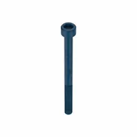 Socket Head Cap Screw: M4x0.70 Thread Size, 50 mm Lg, Std, Blue Phosphate, Alloy Steel, 25 PK (MPN UST176219)