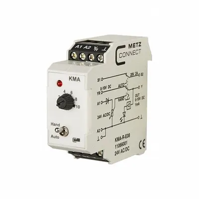 METZ CONNECT Analog Encoder: C-Logline, DIN Rail Mounting, 11066001, 24 mA Current Rating - Modules for Metz Connect Controllers