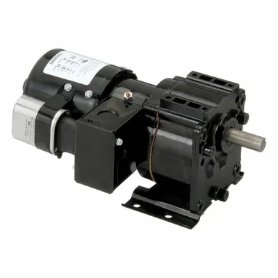 Dayton Gearmotor: Parallel, Single Output Shaft, PSC, TEFC, 30 RPM, 135 in-lb Max Torque - Parallel Shaft AC Gearmotors