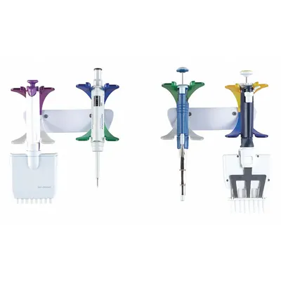 HEATHROW SCIENTIFIC Pipette Wall Mount: Plastic (MPN 120575) - Pipette Stands & Racks