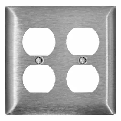 LEVITON Wall Plate: Toggle, 2 Gang - General Purpose Wall Plates