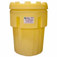 ENPAC Salvage Drum: Polyethylene, 95 gal, Screw-On Lid, Unlined/No Interior Coating, Salvage Drum (MPN 1095-YE)