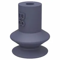 PIAB Vacuum Pad: Plain Pad without Adapter, 15.75 mm Pad Dia, HNBR, Blue, 10.92 mm Pad Ht, 50A, B8 (MPN B8.47)
