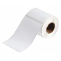 Pre-Cut Label Stock Roll: 6 3/32 in x 4 1/8 in, Acrylic, Permanent Adhesive, 200 Labels, Permanent (MPN J20-262-2569)