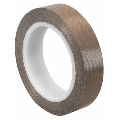 TAPECASE Cloth Tape: 3 in Wd, 36 yd Lg, 4.7 mil Thick, Silicone, Polyethylene Coated Cloth - PTFE Slick Surface Tape