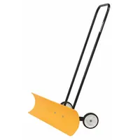 SWEEPEX Snow Pusher: Plastic, 10 1/2 in Blade Lg, 36 in Blade Wd, 2 cm Gauge, 46 in Handle Lg (MPN SP-36WL)