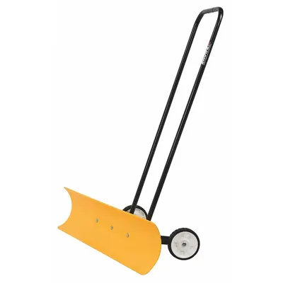 SWEEPEX Snow Pusher: Plastic, 10 1/2 in Blade Lg, 36 in Blade Wd, 2 cm Gauge - Snow Pushers