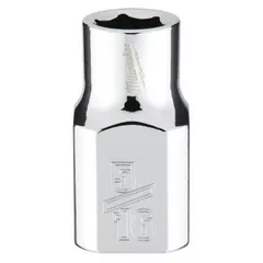 This 3/8 in drive, 5/16 in socket size, 6-point standard anti-roll hand socket features a Chrome finish. Its anti-roll design prevents the socket from rolling away on sloped surfaces, making it suitable for use in maintenance and assembly tasks where fasteners with 5/16 in hex heads are encountered.