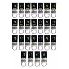 These FEIN 12-point mounted blades are made of carbon steel and measure 2 inches in overall length. Each pack contains 25 pieces. They are used for flush cutting in wood, suitable for precision trimming, plunge cuts, and sanding in tight spaces.