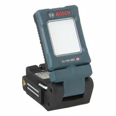 This 18V DC work light delivers up to 800 lumens with three selectable modes. Its compact 2-1/2-inch maximum height allows use in confined spaces for tasks such as equipment inspection, maintenance, and general jobsite illumination.