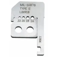 Replacement Blade Set: 25/32 in Overall Lg, Steel, Less than 6 in, 10F562, 45-638, LB-918