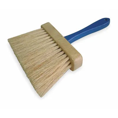 OEM Paste Brush, 6 1/2 in Wd, Wood Handle, Tampico Bristles - Paste Brushes