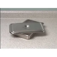 APPROVED VENDOR Lab Tray: Rectangular, Stainless Steel, 12 1/8 in Overall Lg, 7 5/8 in Overall Wd (MPN 83120)