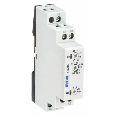 EATON Multi-Function Time Delay Relay: DIN-Rail Mounted, 24 to 240V AC/DC, 8 A - DIN-Rail Mounted Relays