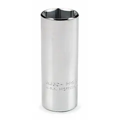 PROTO J5544HL is a 3/4" drive hand socket with a 1-3/8" SAE hex size, 6-point deep profile, and satin finish. It is not tether capable. Designed for heavy-duty fastening and loosening of hex nuts and bolts in industrial maintenance, automotive repair, and machinery assembly.