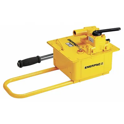 ENERPAC Hydraulic Hand Pump: 2 Stages, Double Acting, 200 psi Max. Pressure 1st Stage - Hand Pumps for Hydraulic Fluids