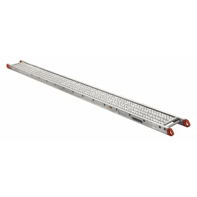LOUISVILLE P21220 Aluminum Ladder Plank, 20 ft Length, 12 in Width - Ladder Planks