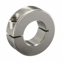 RULAND MANUFACTURING Shaft Collar: 1-Piece, Metric, Round, Clamp-On, 23 mm Bore Dia, 15 mm Collar Wd (MPN MCL-23-SS)