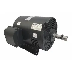 Open drip proof (ODP) enclosure with rigid base mounting. Three-phase induction motor rated 10 hp, 1,180 RPM at 60 Hz. Dual voltage 230/460V AC with full load current 27.8/13.9 A. Suitable for continuous-duty applications such as pumps, fans, conveyors, and compressors in clean, dry environments.