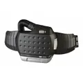 This belt-mount powered air-purifying respirator (PAPR) assembly from the 3M Adflo series is powered by a lithium-ion battery and includes a spark arrestor. It is designed for use in welding and other industrial environments where respiratory protection against airborne particles, fumes, and gases is required.