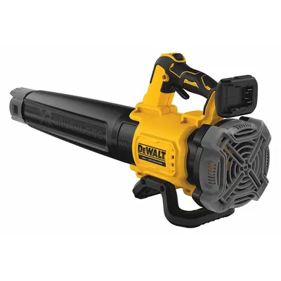 DEWALT Battery-Powered Handheld Leaf Blower: 20V MAX XR, 450 cfm Max. Air Flow - Battery-Powered Handheld Blowers