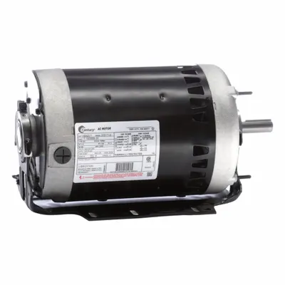 CENTURY General Purpose: Cradle Base Mount, Open Drip Proof, 1 hp, 460/200-230V AC - Cradle Base 3-Phase General Purpose AC Motors