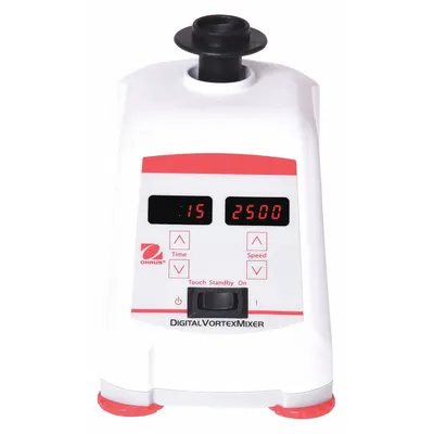 OHAUS Mini Vortex Mixer: Digital Control, OHAUS, 500 RPM to 3,000 RPM, 500 RPM Speed - Min - Vortex Mixers