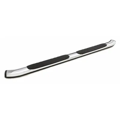 LUND Nerf Bars: Oval, 87 in Overall Lg, 5 in Overall Wd, 5 in Overall Ht, Chrome - Oval Nerf Bars