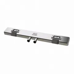 Cylindrical electric strike for access control systems. Operates on 24V AC/DC input voltage. Heavy-duty rated for high-traffic commercial, industrial, and institutional door security applications. Height 13 in.