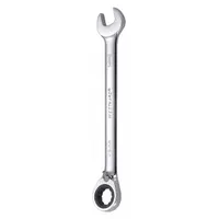 WESTWARD Combination Wrench: Alloy Steel, Chrome, 25 mm Head Size, 13 in Overall Lg, Offset (MPN 54PP62)