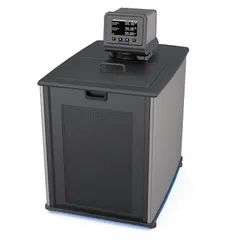 The POLYSCIENCE AP20R-30-L11B is a refrigerated circulator with a touch-screen interface, delivering a flow rate of 20.1 lpm and temperature stability of ±0.005°C. It achieves a minimum temperature of -30 °C, suitable for precise temperature control in laboratory and industrial processes such as jacketed reactor cooling, material testing, and calibration.